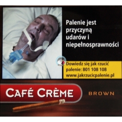 Cygaretki CAFE CREME BROWN (10)