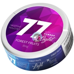 Woreczki nikotynowe 77 FOREST FRUITS 8mg