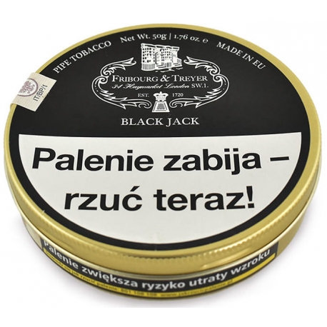 Tytoń FRIBOURG & TREYER CUT BLACK JACK 50g.