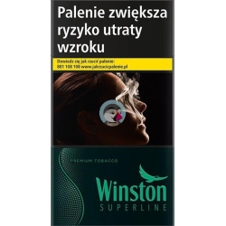 WINSTON BLACK GREEN SUPERLINE