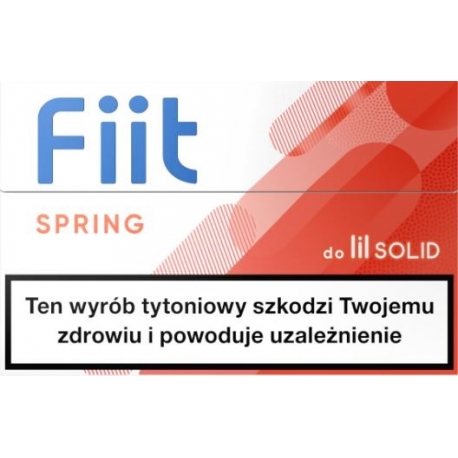 Wkłady tytoniowe FIIT SPRING (10)