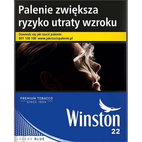 WINSTON LEGEND BLUE 22 KS (niska marża)