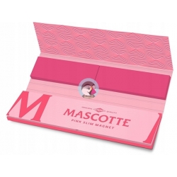 Bibułki MASCOTTE SLIM SIZE PINK MAGNETIC