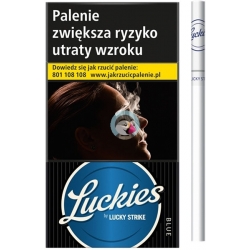 LUCKIES BLUE SUPERSLIMS