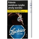 LUCKIES BLUE SUPERSLIMS