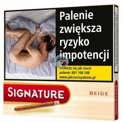 Cygaretki SIGNATURE BEIGE (10)
