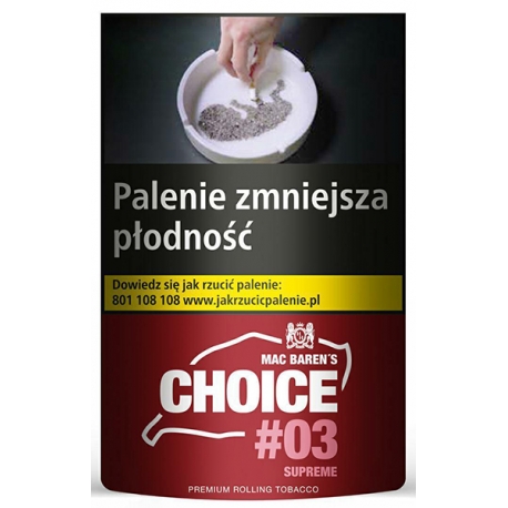 Tytoń MAC BAREN CHOICE 03 SUPREME 30g.