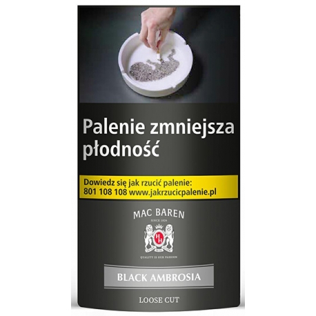 Tytoń MAC BAREN BLACK AMBROSIA 50g.