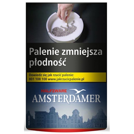 Tytoń MAC BAREN AMSTERDAMER HALFZWARE 30g