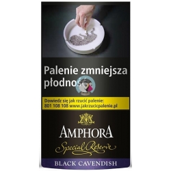 Tytoń AMPHORA BLACK CAVENDISH 40g.